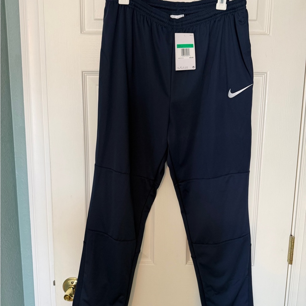 NWT Nike Men’s XL Navy Dri-FIT Athletic Pants